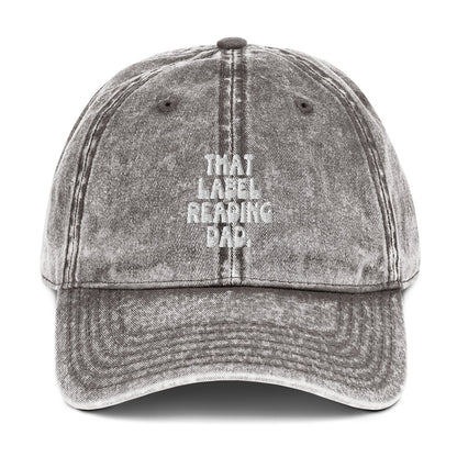 That Label Reading Dad Hat