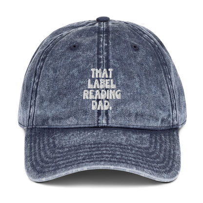 That Label Reading Dad Hat